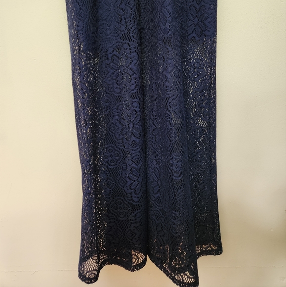 Blue Lace Dress - Picture 6 of 6